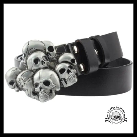 Ceinture Homme Tête de Mort
