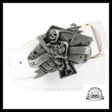 Ceinture Skull Poker