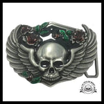 Ceinture Tête de Mort Ailée