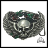 Ceinture Tête de Mort Ailée