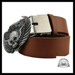 Ceinture Tête de Mort Ailée