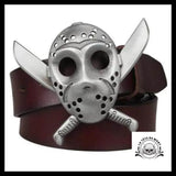 Ceinture Tête de Mort Armure