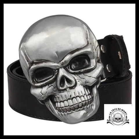 Ceinture Tête de Mort Biker