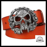 Ceinture Tête de Mort Chaîne