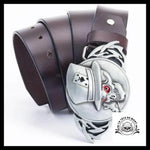 Ceinture Tête de Mort Avec Chapeau