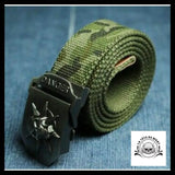 Ceinture Tête de Mort Classique 10 Couleurs