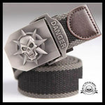 Ceinture Tête de Mort Classique 10 Couleurs