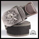 Ceinture Tête de Mort Classique 10 Couleurs