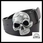 Ceinture Tête de Mort Crâne Fissure