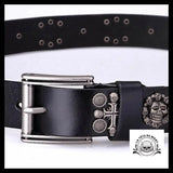 Ceinture Tête de Mort Croix