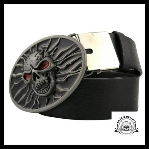 Ceinture Tête de Mort Démon