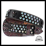 Ceinture Tête de Mort Diamant