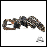 Ceinture Tête de Mort Diamant