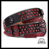 Ceinture Tête de Mort Diamant