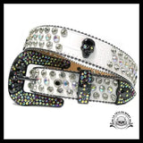 Ceinture Tête de Mort Diamant