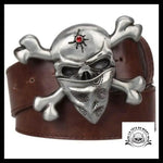Ceinture Tête de Mort Gangster