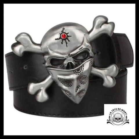 Ceinture Tête de Mort Gangster