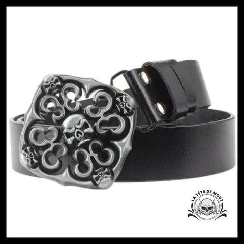 Ceinture Tête de Mort Gothique