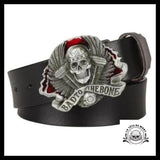 Ceinture Tête de Mort Indien