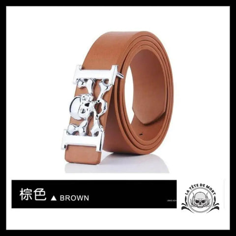 Ceinture Tête de Mort Pirate Cafe