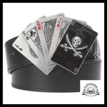 Ceinture Tête de Mort Poker