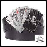 Ceinture Tête de Mort Poker
