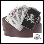 Ceinture Tête de Mort Poker