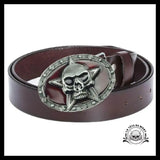Ceinture Tête de Mort Rock