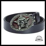 Ceinture Tête de Mort Rock
