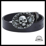 Ceinture Tête de Mort Rock