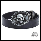Ceinture Tête de Mort Rock
