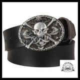 Ceinture Tête de Mort Serpent