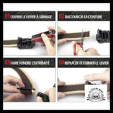 Ceinture Tête de Mort Serpent