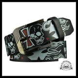 Ceinture Tête de Mort Skull