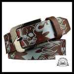 Ceinture Tête de Mort Skull