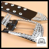 Ceinture Tête de Mort Strass