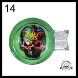 Cendrier Tête de Mort en Verre fait Main