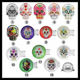 Cendrier Tête de Mort en Verre fait Main