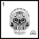 Cendrier Tête de Mort en Verre fait Main