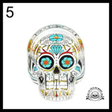 Cendrier Tête de Mort en Verre fait Main