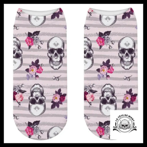 Chaussette Crâne Femme