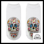 Chaussette Crâne Mexicain Coloré