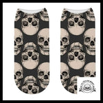 Chaussette Tête de Mort Réaliste