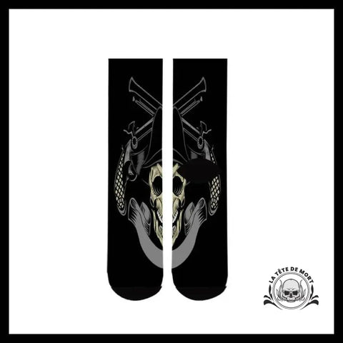 Chaussettes Tête de Mort Fusils Corsaire