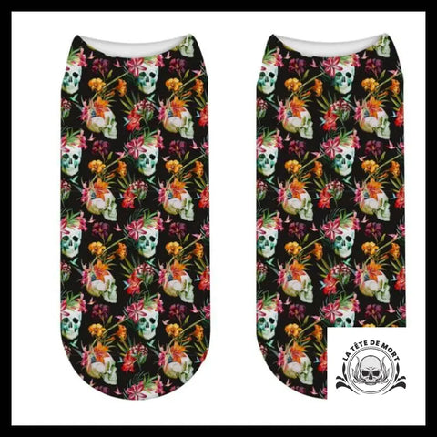 Chaussettes Tête de Mort Mini Tropical