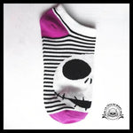 Chaussettes Tête de Mort Mr Jack Rayures