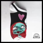 Chaussettes Tête de Mort Sally Coeur