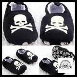 Chaussons Bébé Tête de Mort