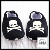 Chaussons Bébé Tête de Mort