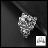 Chevaliere Crâne Biker